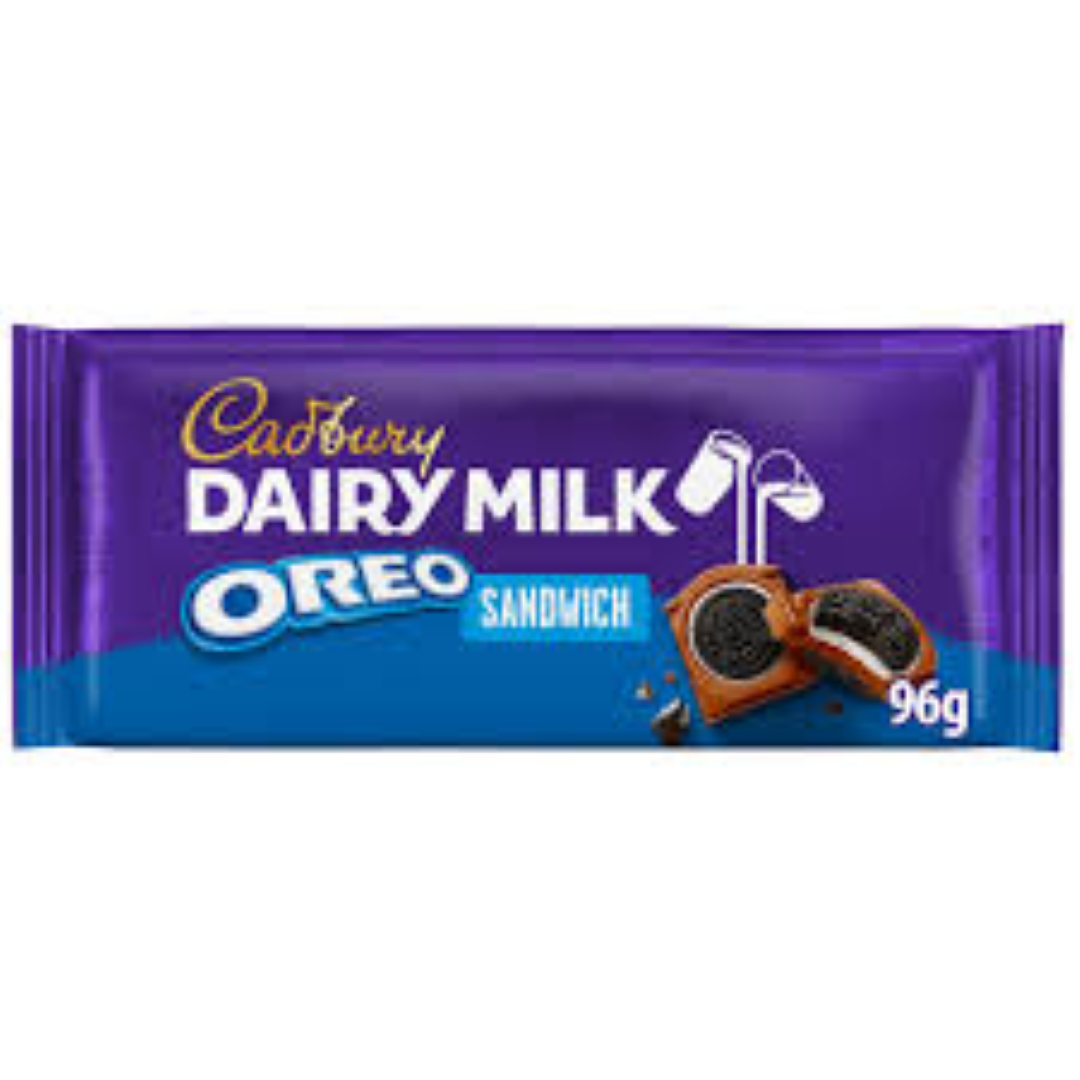 CADBURY DAIRY MILK OREO SANDWICH 96G
